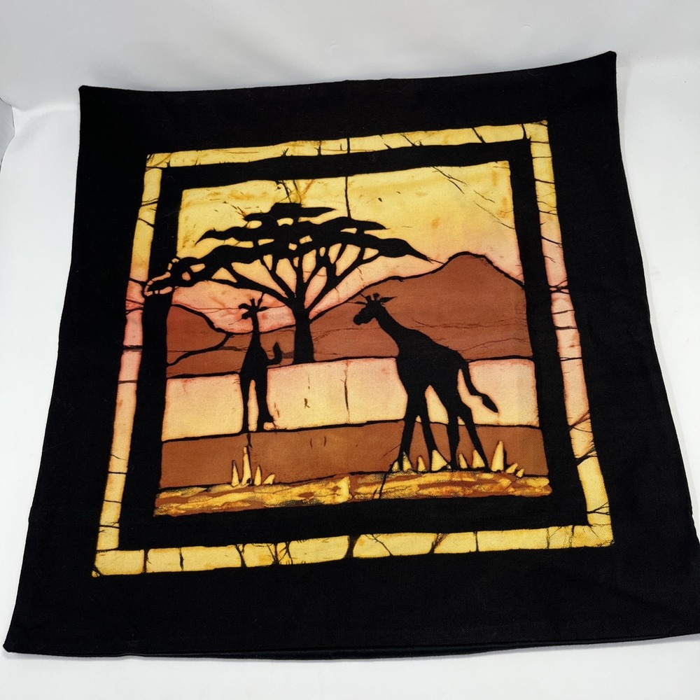 Baobab Batik Pillow Cover